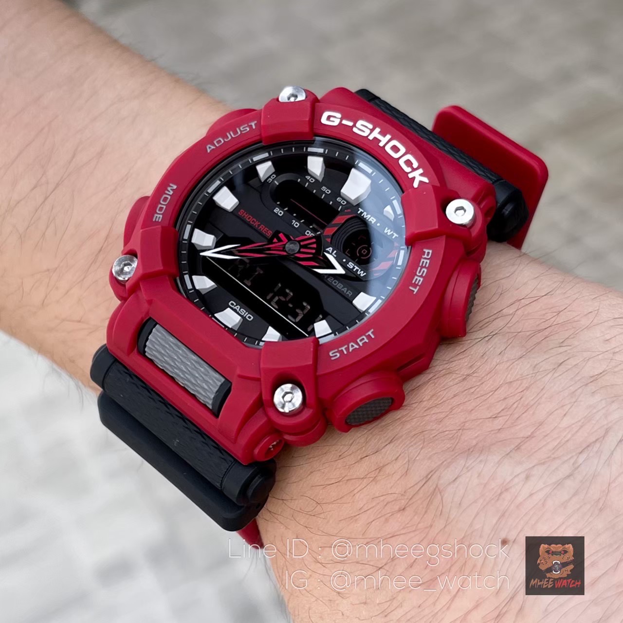 G-shock GA-900 Red spider very rare item