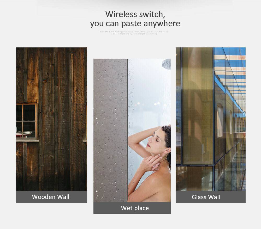 Wireless Switch สวิตช์ไร้สายอัจฉริยะ แบบ 1 ช่อง 2 ช่อง และ 3 ช่อง ไม่ต้องเดินสายไฟ ติดตั้งง่าย