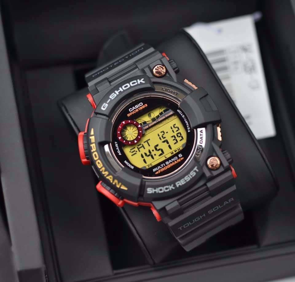 G-Shock GWF-1035F-1DR Frogman magma ocean (35th Anniversary with GOLD TORNADO series)