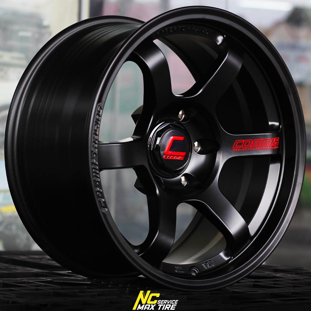 ล้อแม็กขอบ18 / Cosmis / RG-06SN / NEW GEN / 18×9.0 6H139.7 ET0 / ล้อแม็กสีดำด้าน SATIN BLACK / สำหรับ กระบะ และ PPV / ล้อแม็กสวยๆ / NCล้อแม็ก / NC