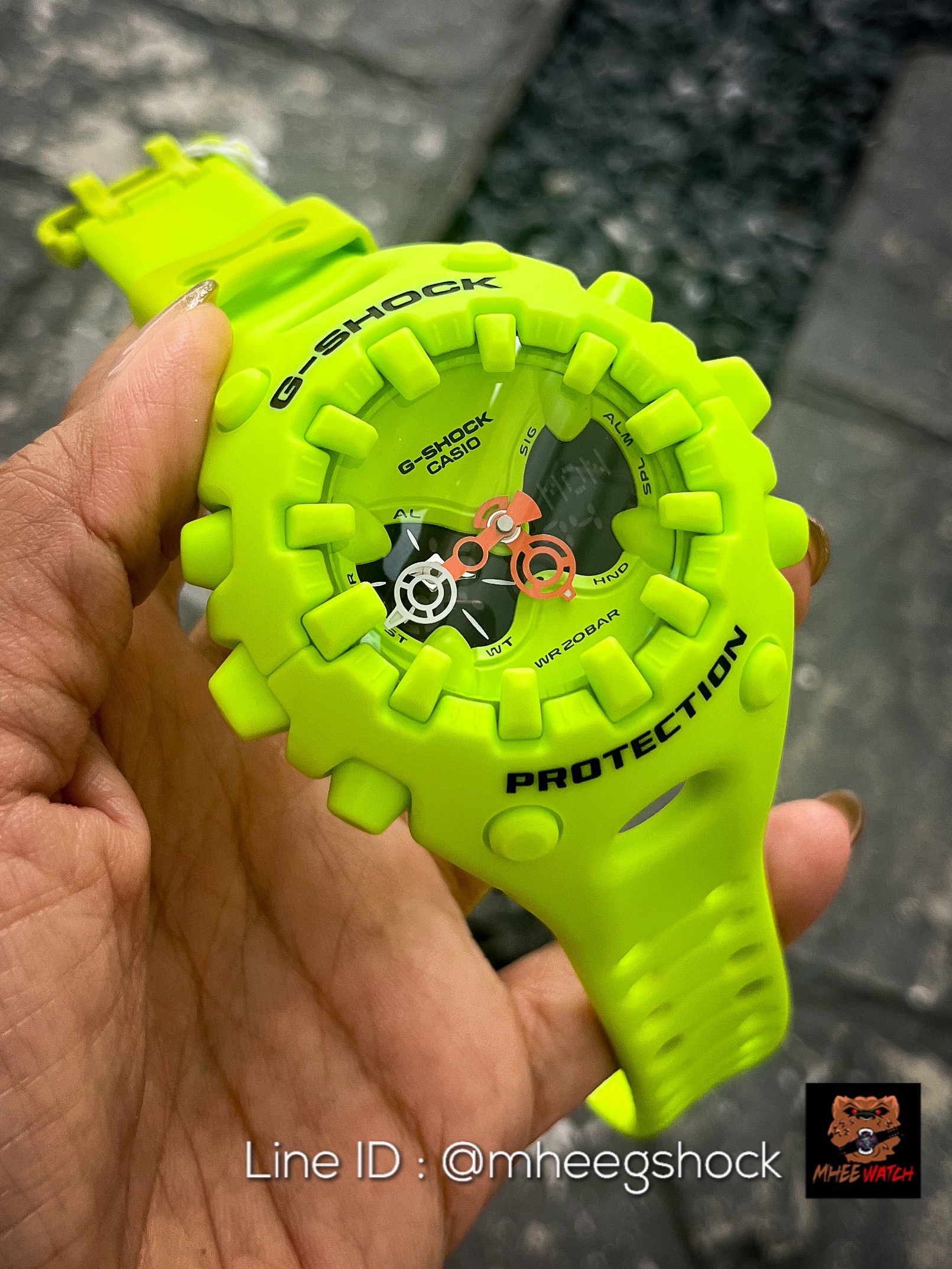 G-Shock Neon Venom New Model Virus Design