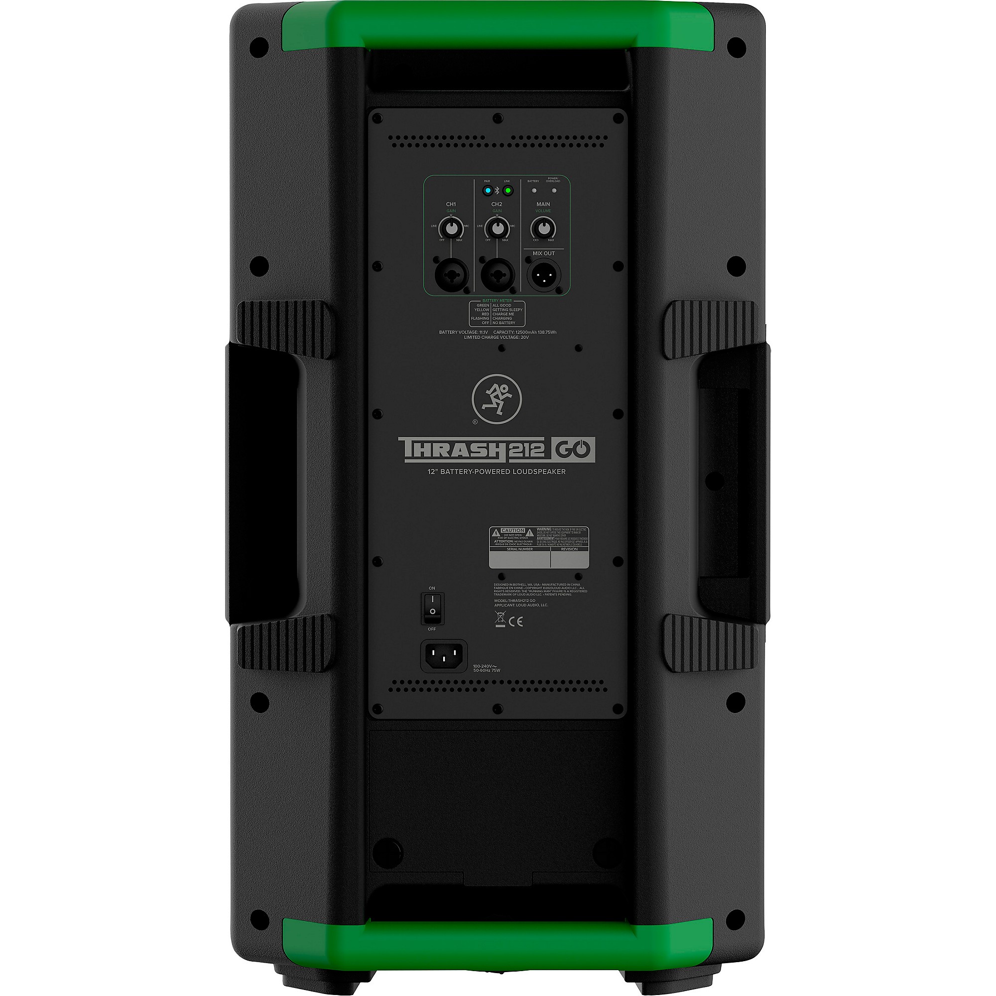 Mackie Thrash212 GO 12" 300W Battery-Powered Loudspeaker