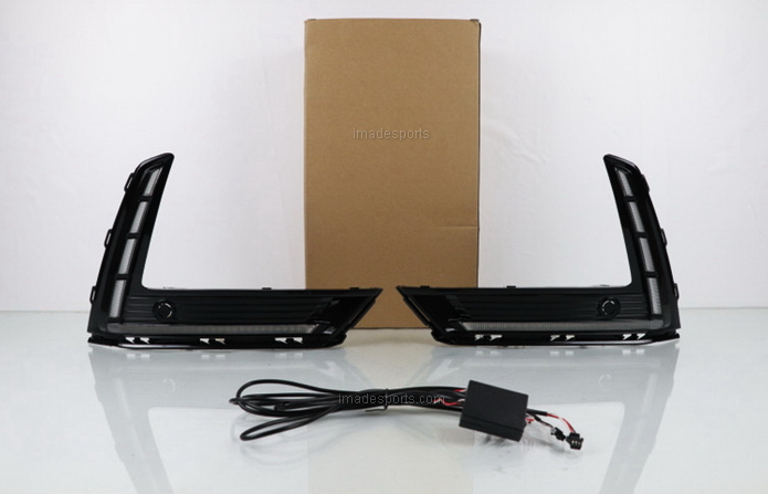 ไฟ Daylight และไฟเลี้ยว กันชนหน้า CRV G6 พร้อม Plug Y socket