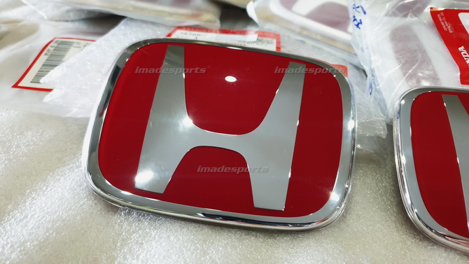 Logo Honda แดง Type R แท้ หน้าและหลัง