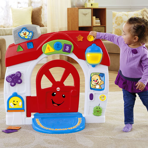 Fisher Price Laugh & Learn Smart Stages Home ของเล่นเด็กประตูบ้าน