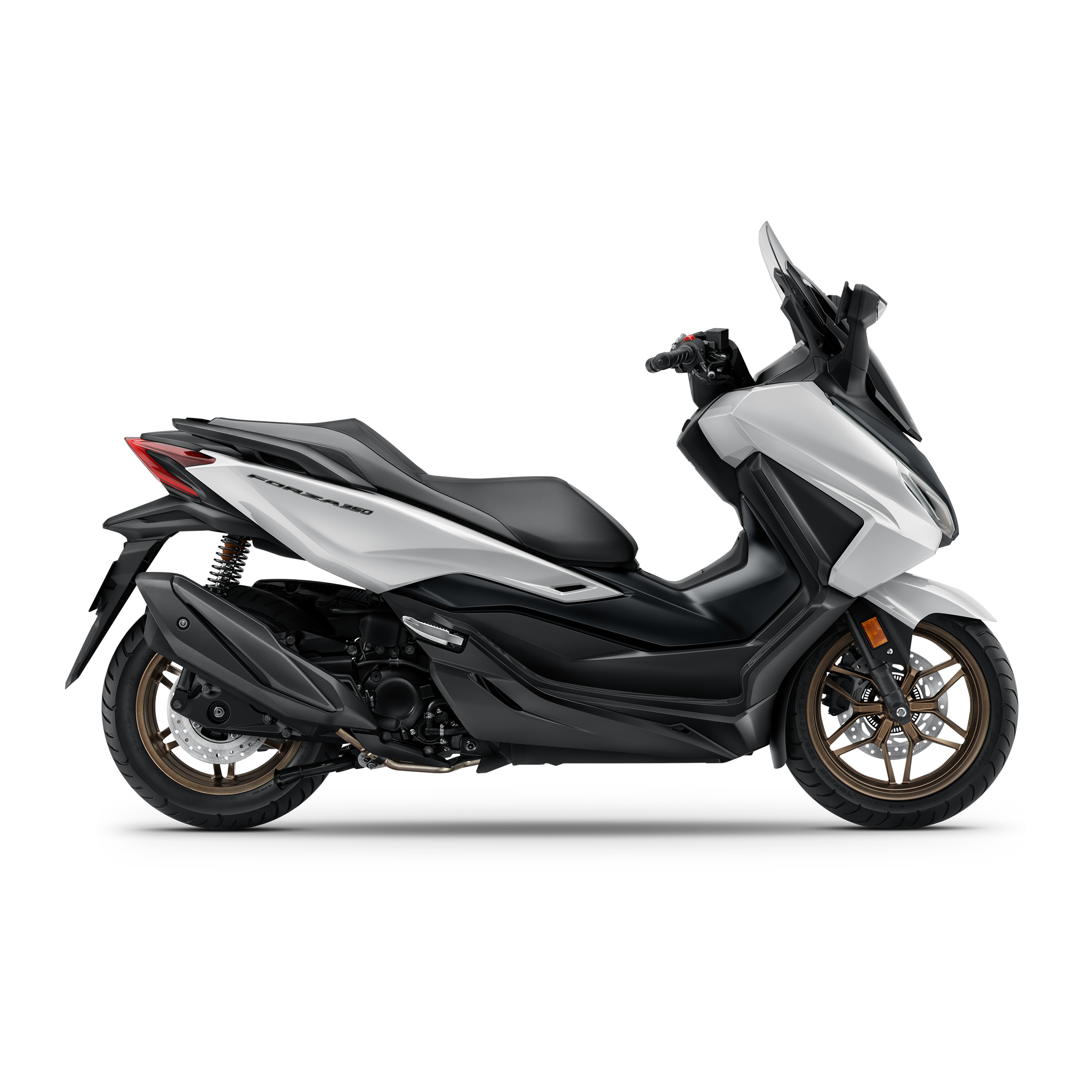 Honda FORZA350 RoadSync type สตาร์มือ ดิสก์เบรก ABS ล้อแม็ก มี 4 สี ดำ (BLK), เทา-ดำ (G-B), ขาว-ดำ (W-B), แดง-ดำ (R-B)