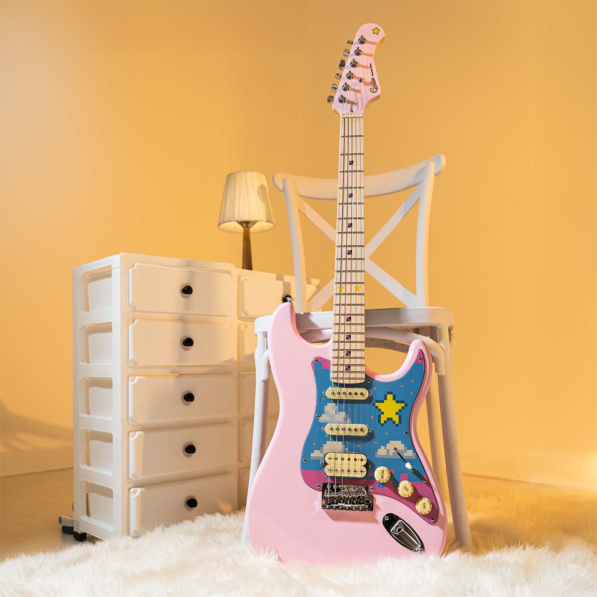 กีตาร์ไฟฟ้า Gusta GST-125 Bonnie Star