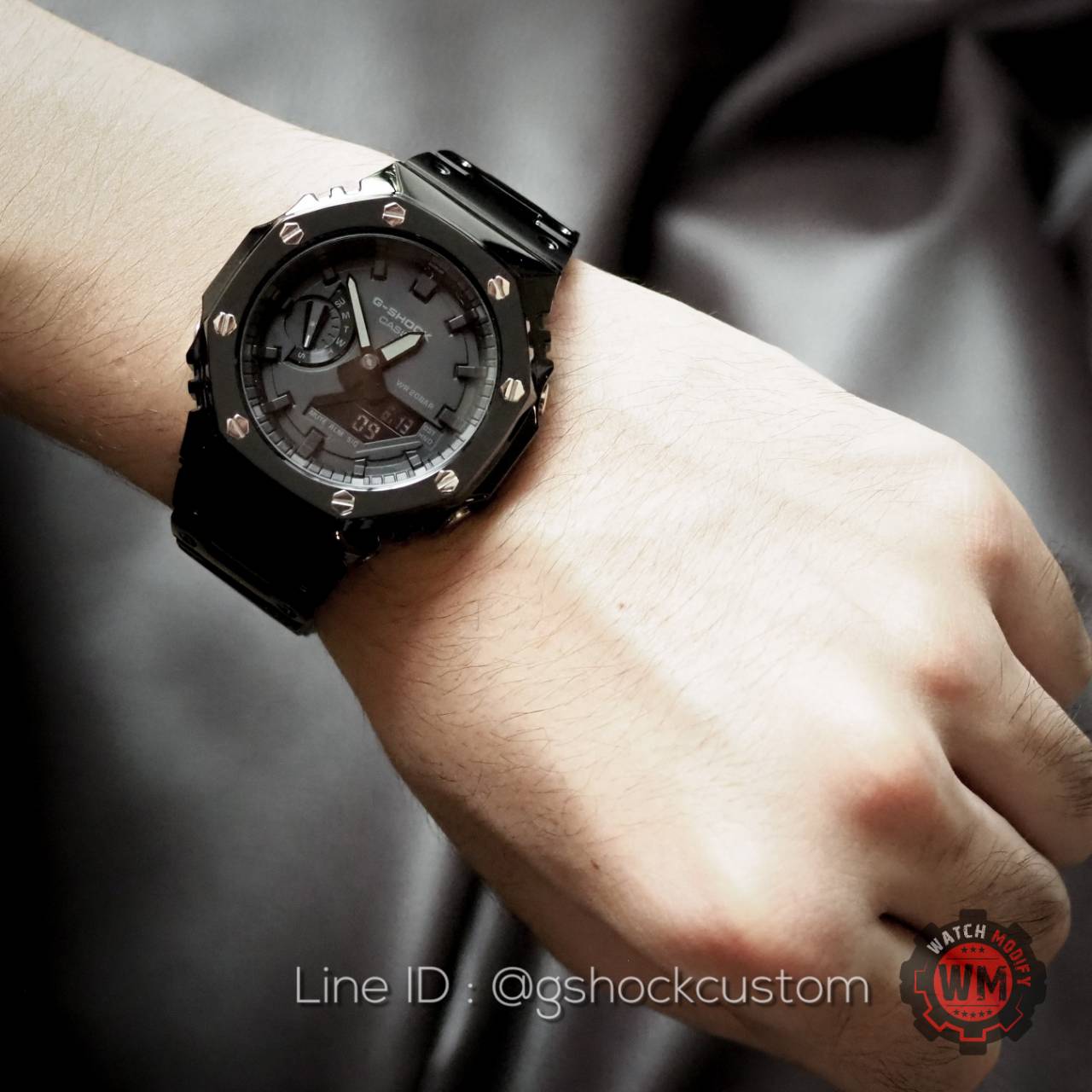 G-Shock Casioak AP All Black ตัวพิเศษ