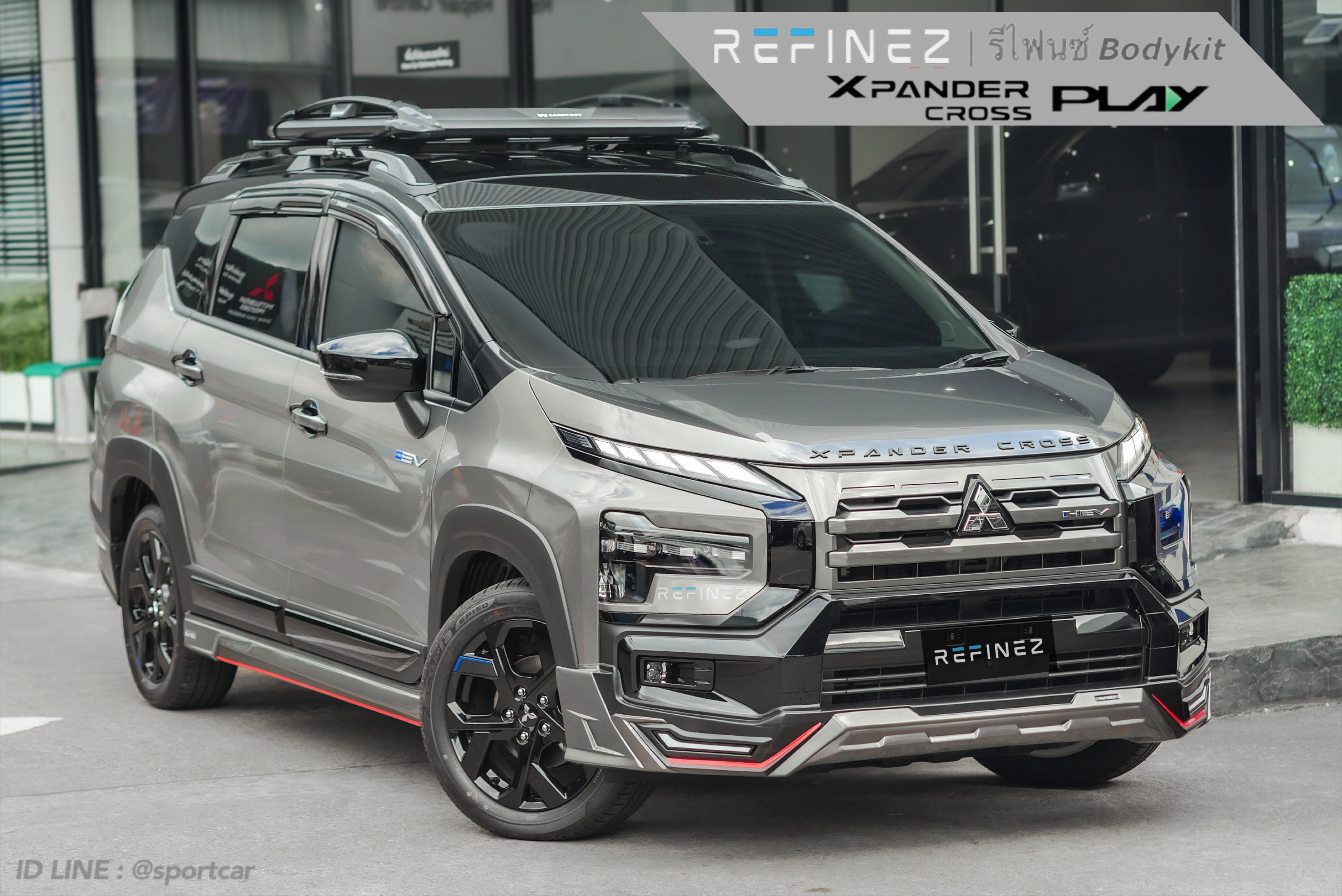 ชุดแต่ง Xpander Cross Play 2025 REFINEZ - xpander cross hev , xpander ชุดแต่งแท้ xpander play แต่งสวย ราคาไม่แรง