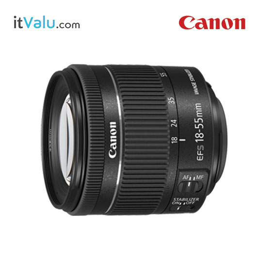 เลนส์ EF canon รุ่น EF-S18-55mm f/4-5.6 IS STM