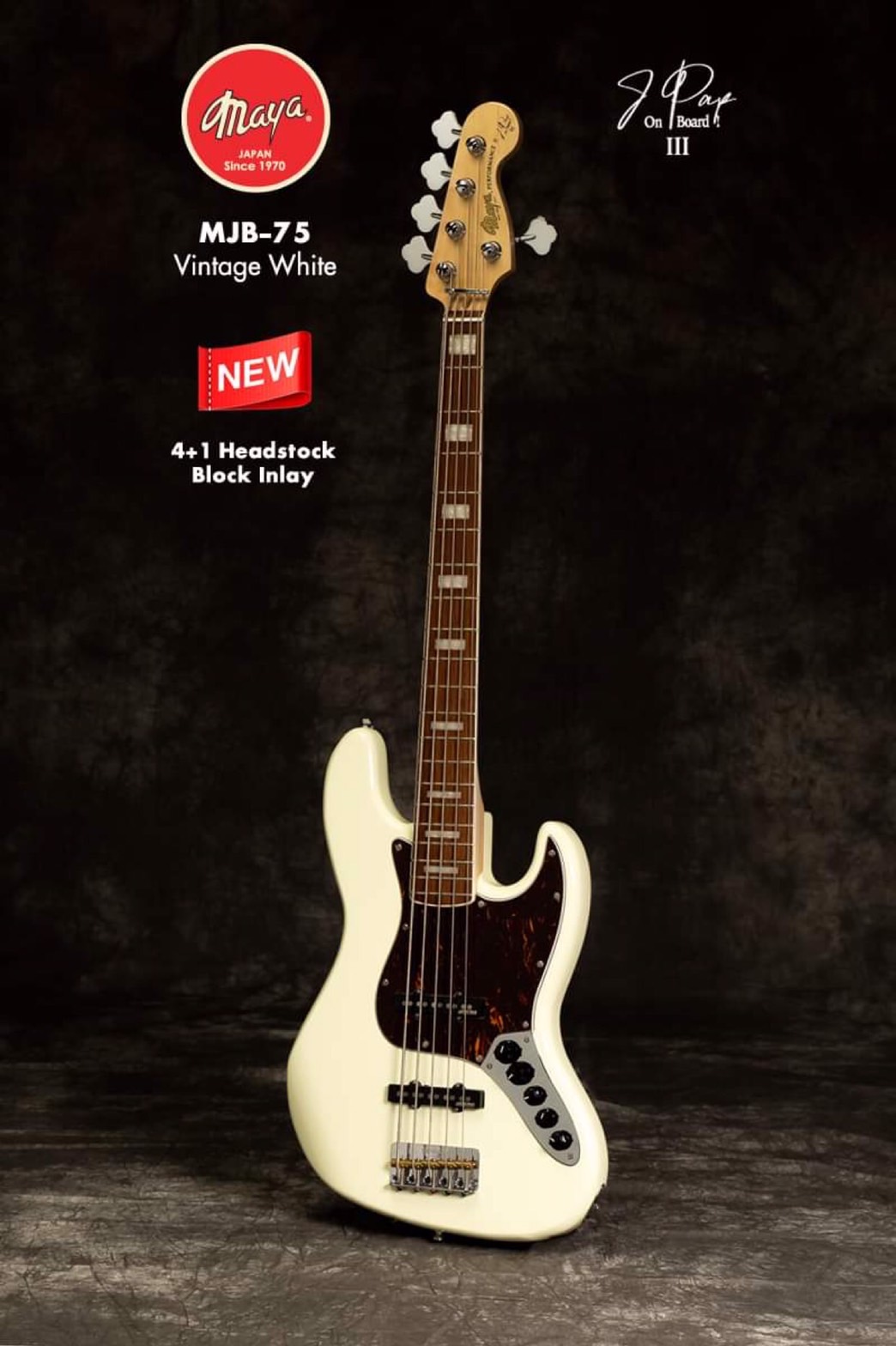 MAYA กีตาร์เบส Maya MJB7-5 / 2022