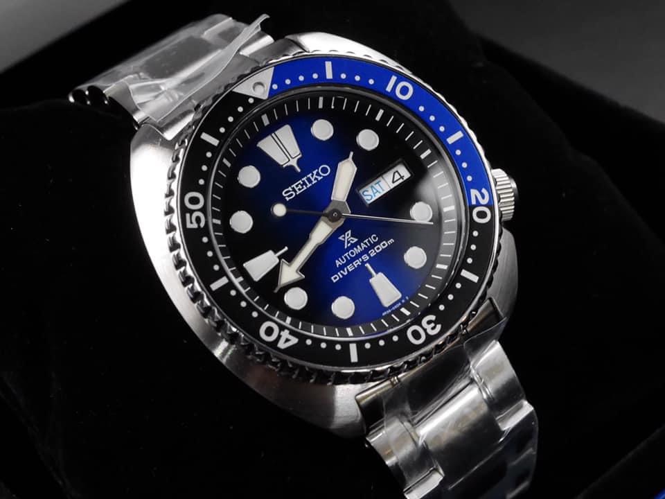 Seiko Turtle Deep Blue ฉายาเต่าBATMAN หายากมาก discontinued เลิกผลิตแล้ว Automatic Diver’s200 SRPF15K1