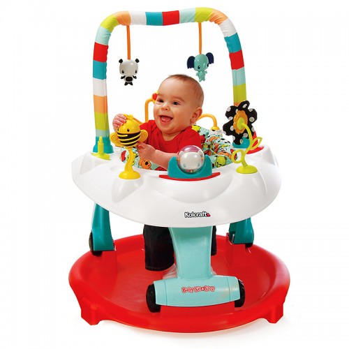 Kolcraft Baby Sit & Step 2-in-1 Activity Center-Bear Hugs เก้าอี้หัดเดิน รถเข็นเด็กหัดเดิน