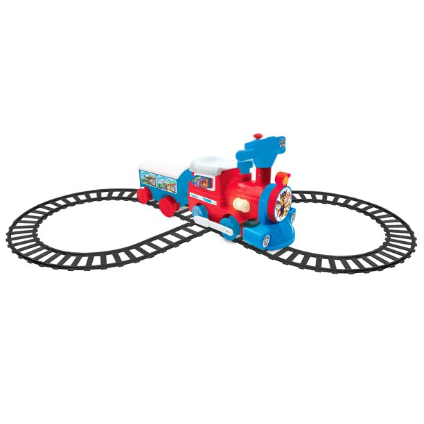 Paw Patrol 6-Volt Powered Train with Tracks and Caboose รถแบตเตอรี่ พาว พาโทรล 6V พร้อมราง