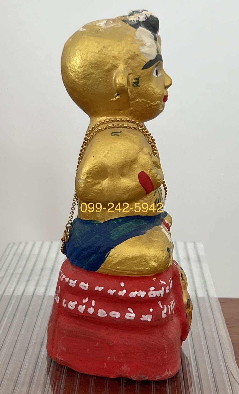 กุมารทอง หลวงพ่อแย้ม วัดสามง่าม จ.นครปฐม ฐานกระต่าย มีลาภ