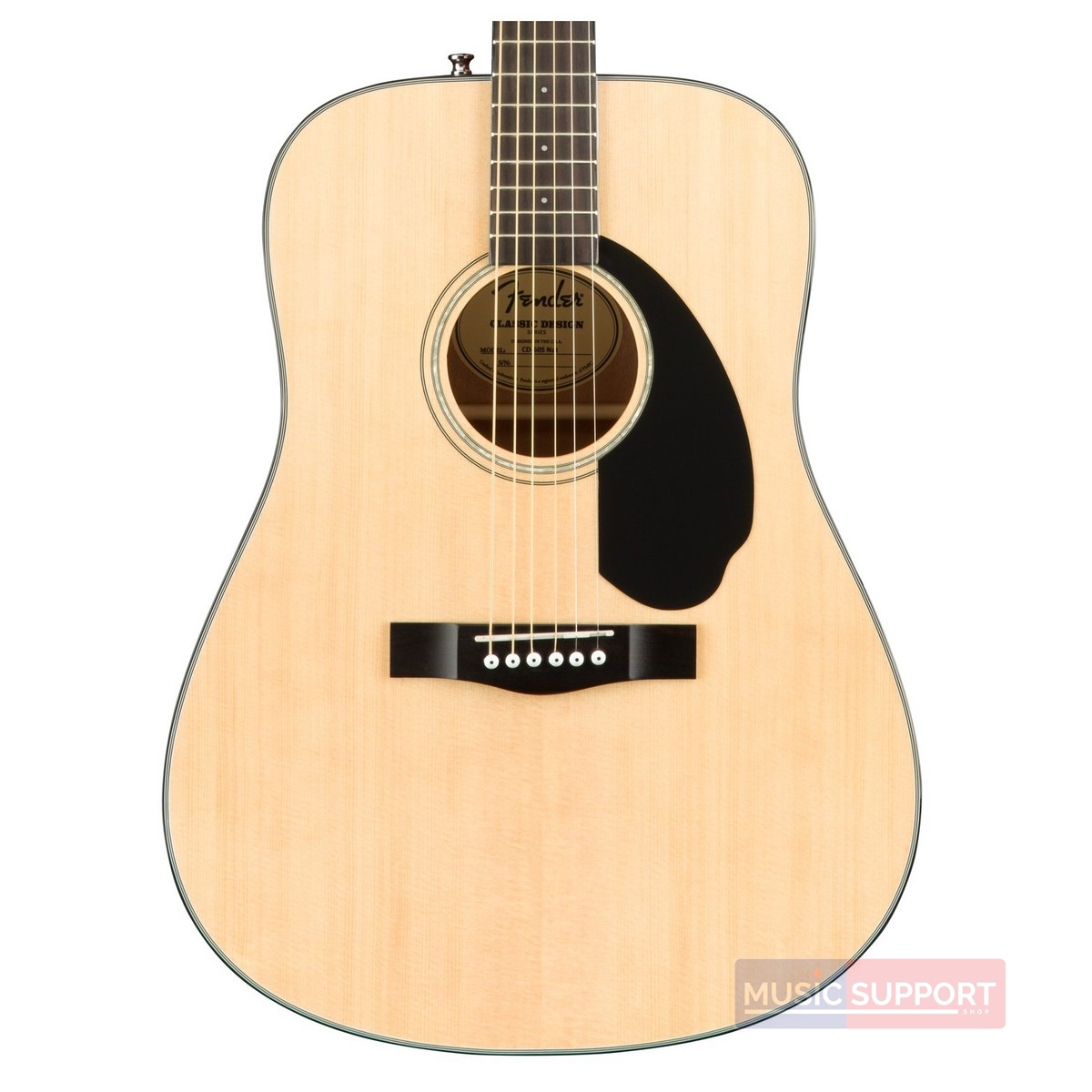 กีต้าร์โปร่ง Fender CD-60S Natural (AFD-CD60S)