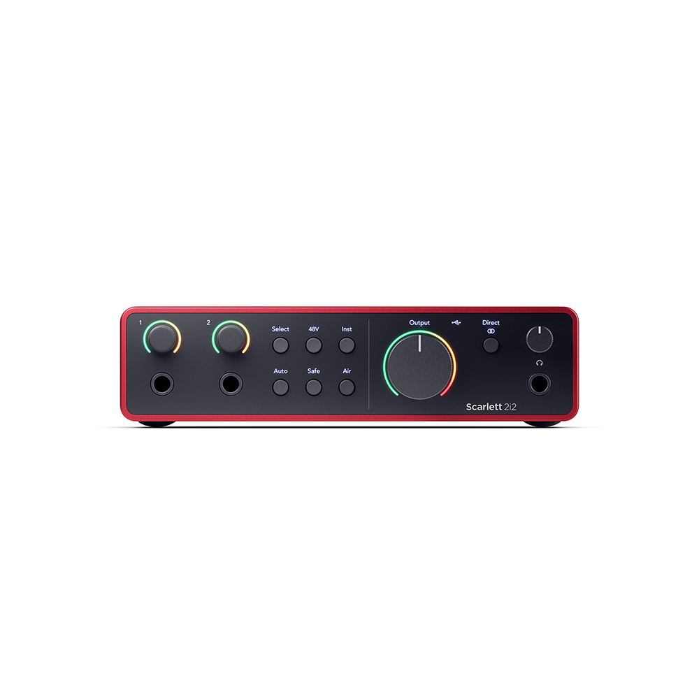 Focusrite Scarlett 2i2 4th Gen USB Audio Interface ซาวด์การ์ดอินเตอเฟส