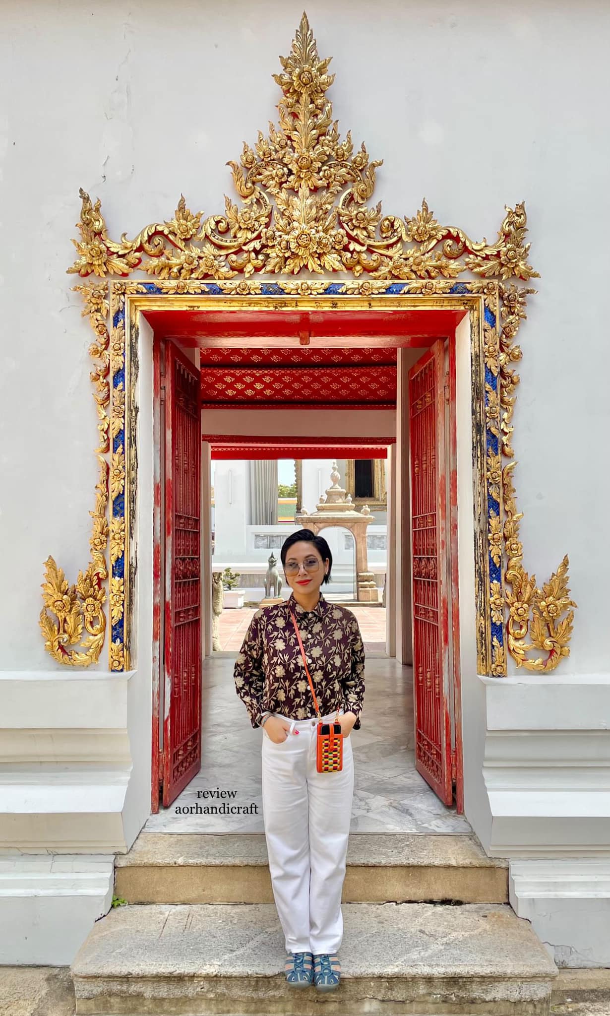 ลูกค้ารีวิว l เสื้อคอฮาวายผ้าอินเดีย