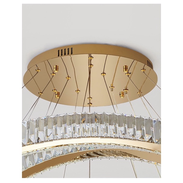 CT002A024 SOTMIA LUXURY CRYSTAL MODERN CHANDELIER แชนเดอเรีย โคมไฟเพดาน โคมระย้า โคมไฟระย้า โคมไฟระย้าโมเดิร์น แต่งห้อง