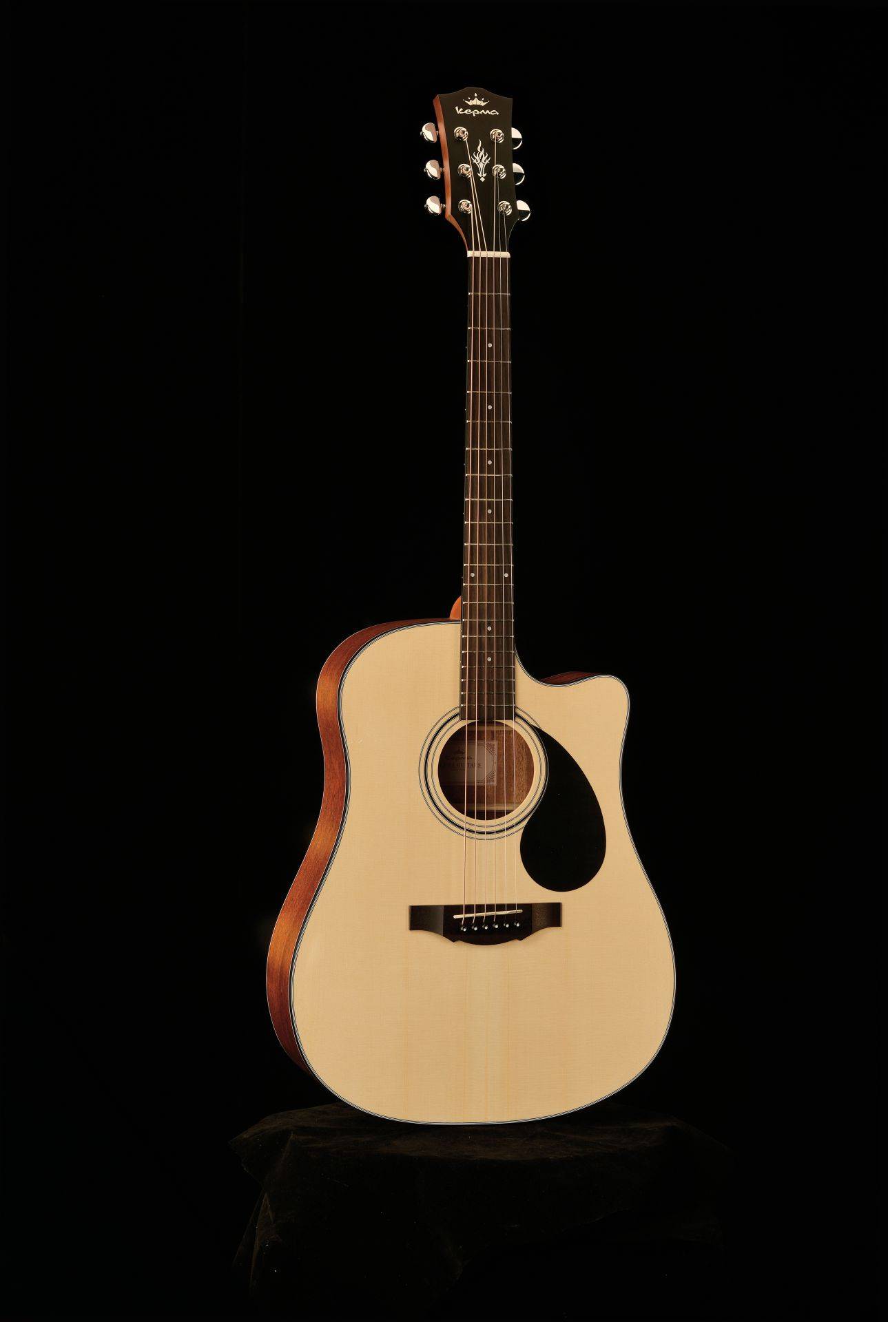 Kepma EDCE กีตาร์โปร่งไฟฟ้า