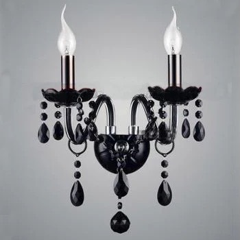 CT001A011 SOTMIA โคมไฟติดผนังเชิงเทียน โคมติดผนัง โคมไฟคริสตัล CRYSTAL WALL LAMP โคมไฟสวย ไฟติดผนัง โคมไฟ ไฟติดห้อง