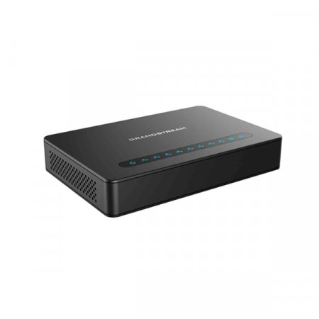 Grandstream HT818 Handy Tone Analog Telephone Adapter (ATA), 2 SIP Account, 8FXS, 1 WAN & 1 LAN 10/100/1000Mbps