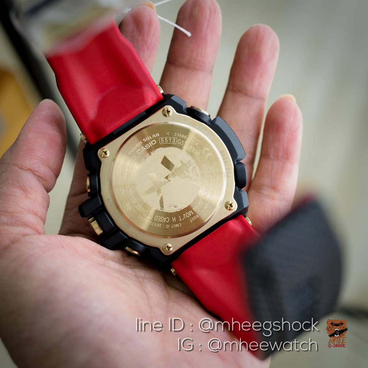 G-Shock X Rui Hachimura Limited Edition GST-B100RH-1A very rare item สวยมากหายากมาก