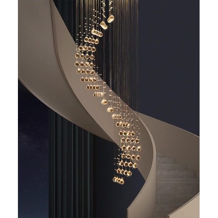 CT195A170 SOTMIA โคมระย้า โคมไฟระย้าโถงบรรได Chandelier แชนเดอเรียยาว