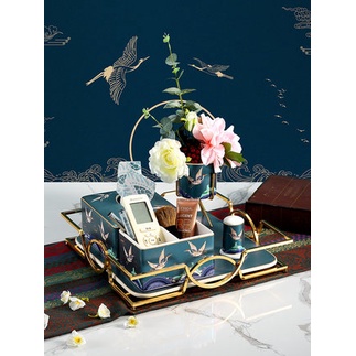 CT012D013 HOMMY ที่เก็บของใช้ ที่เก็บของ แจกัน เชิงเทียน ของตกแต่งบ้าน ที่วางของกระจุกกระจิก ที่เก็บของในบ้าน