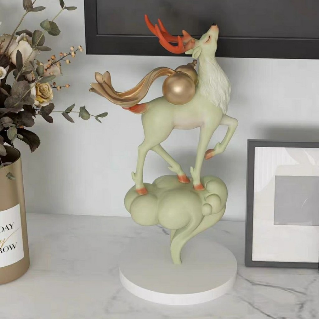 C1011B006 FAMITOSS กวางตกแต่งบ้าน กวาง ของแต่งห้อง ตกแต่งบ้าน deer home decoration ของขวัญ ของขวัญตกแต่งห้อง ตกแต่งห้อง