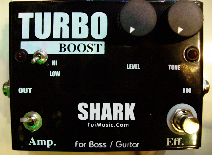 เอฟเฟ็คกีตาร์ไฟฟ้า Shark Turbo Boost