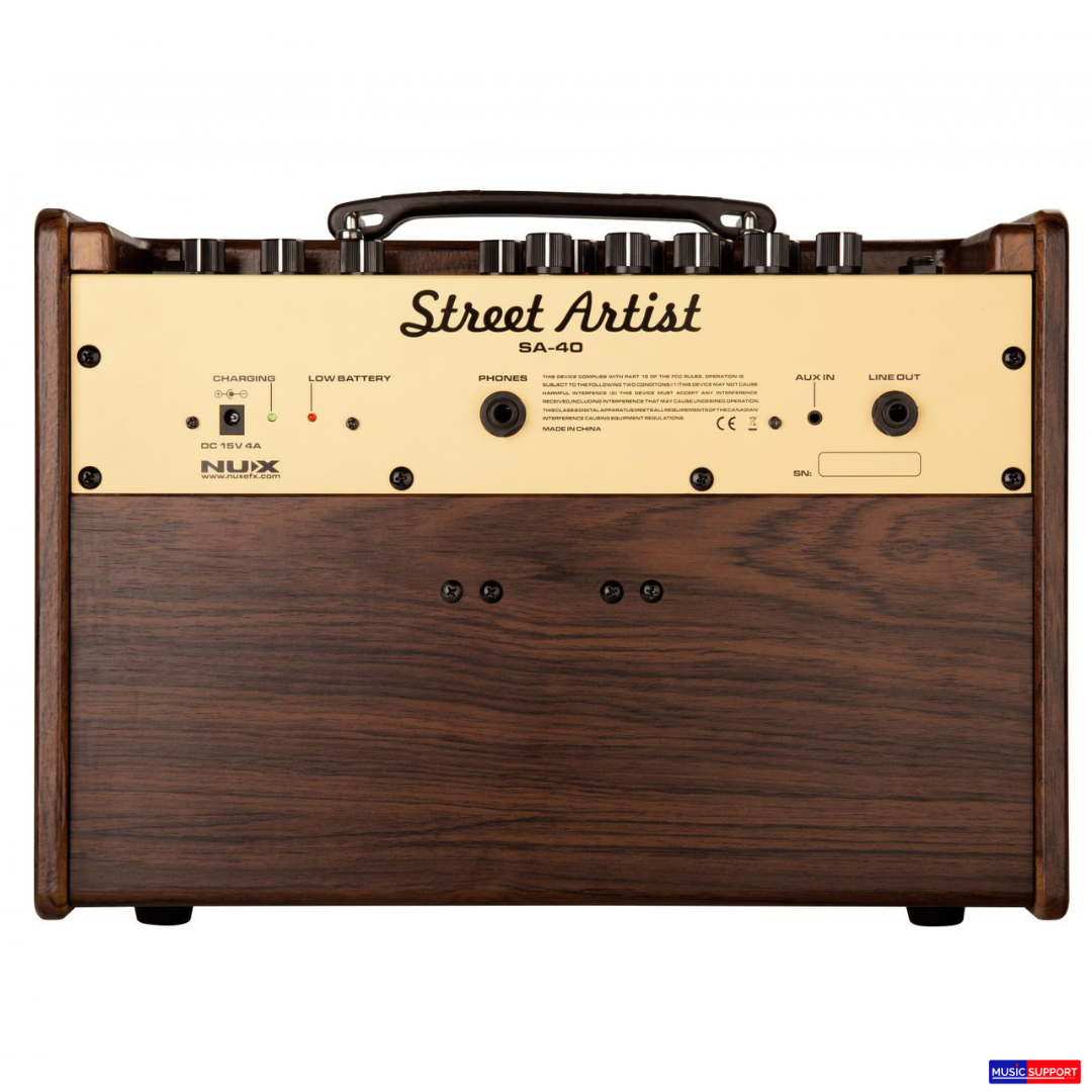 แอมป์กีตาร์โปร่ง NUX SA-40 Street Artist