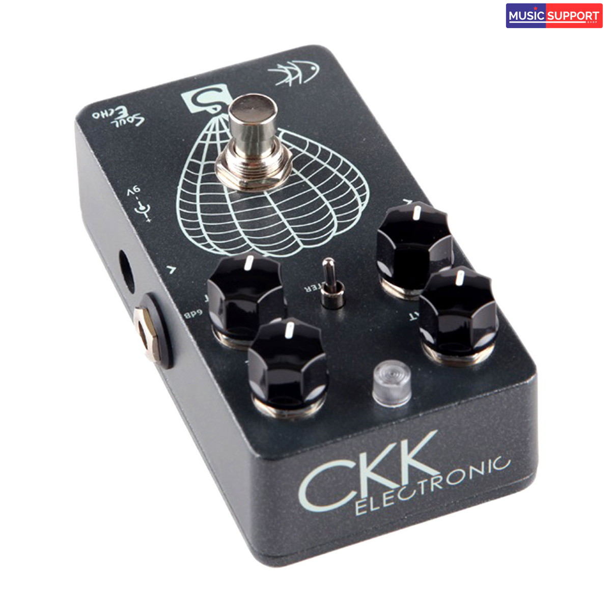 เอฟเฟ็คกีต้าร์ไฟฟ้า CKK Soul Echo Boost Delay