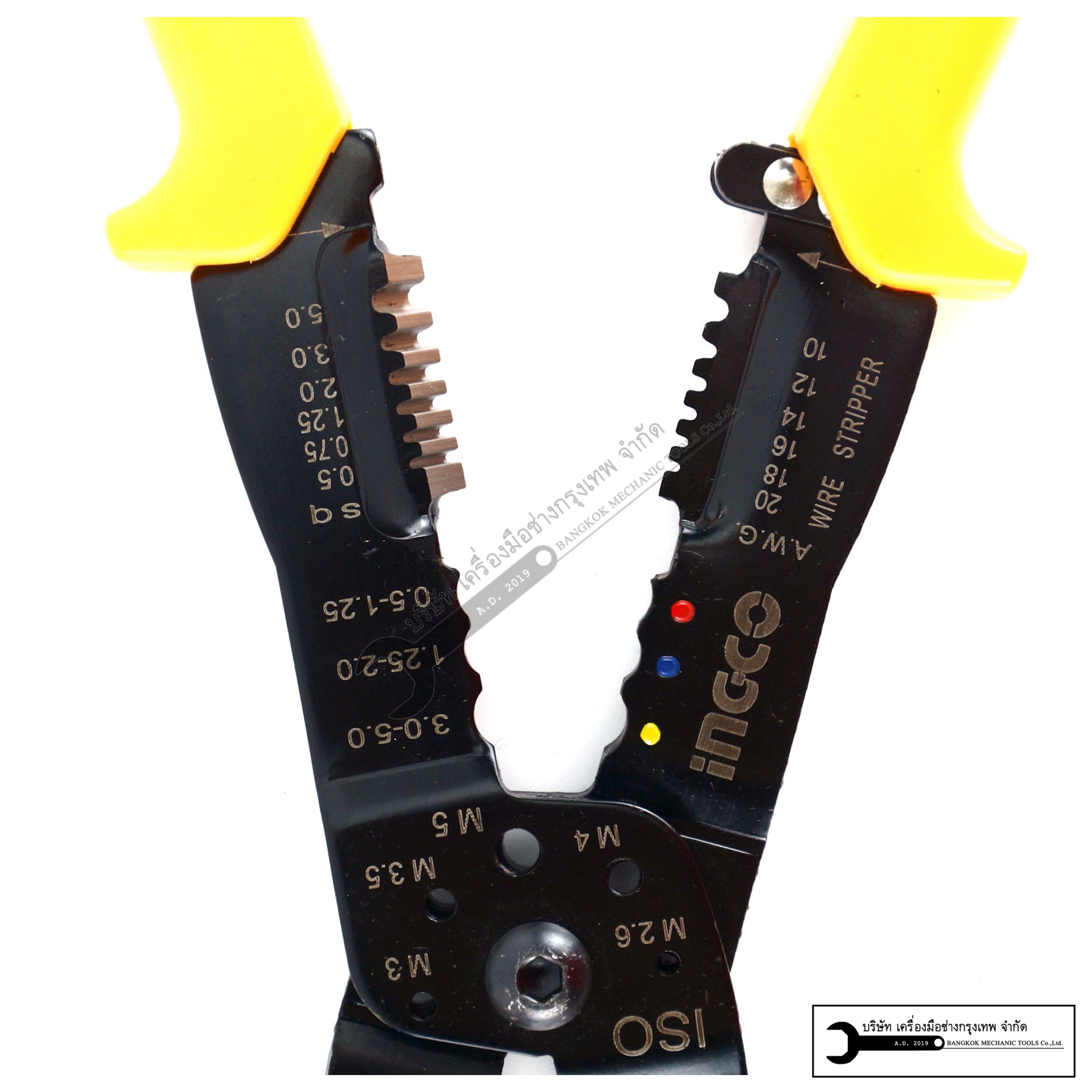 INGCO คีมย้ำหางปลา ขนาด 8.5นิ้วและ 10นิ้ว รุ่นHWSP851 / HWSP101 (แยกขาย)