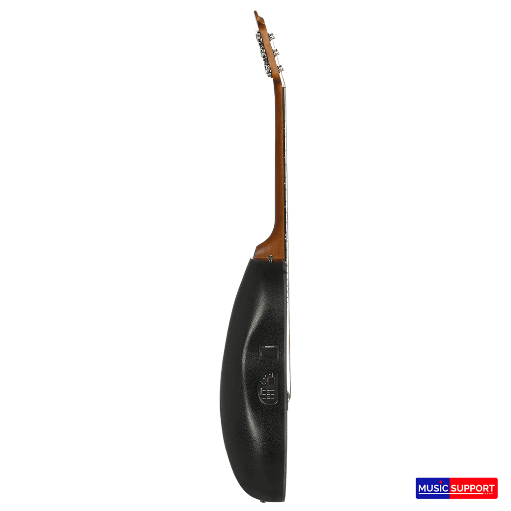 Ovation Guitars Celebrity Elite Exotic CE44P-8TQ Caribbean Blue กีตาร์โปร่งหลังเต่าไฟฟ้า