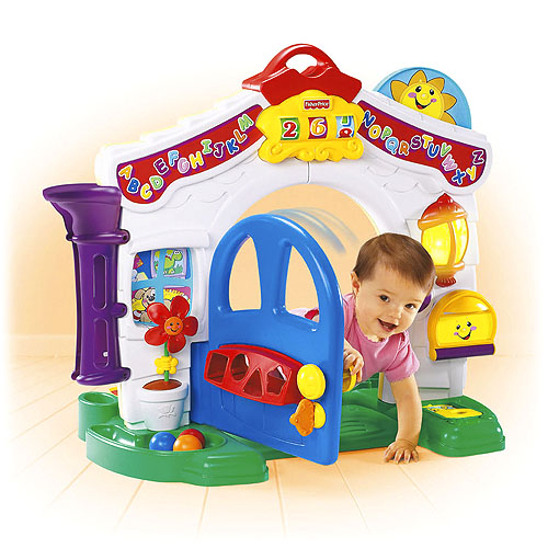 Fisher Price Laugh & Learn Learning Home ของเล่นประตูบ้านแห่งการเรียนรู้