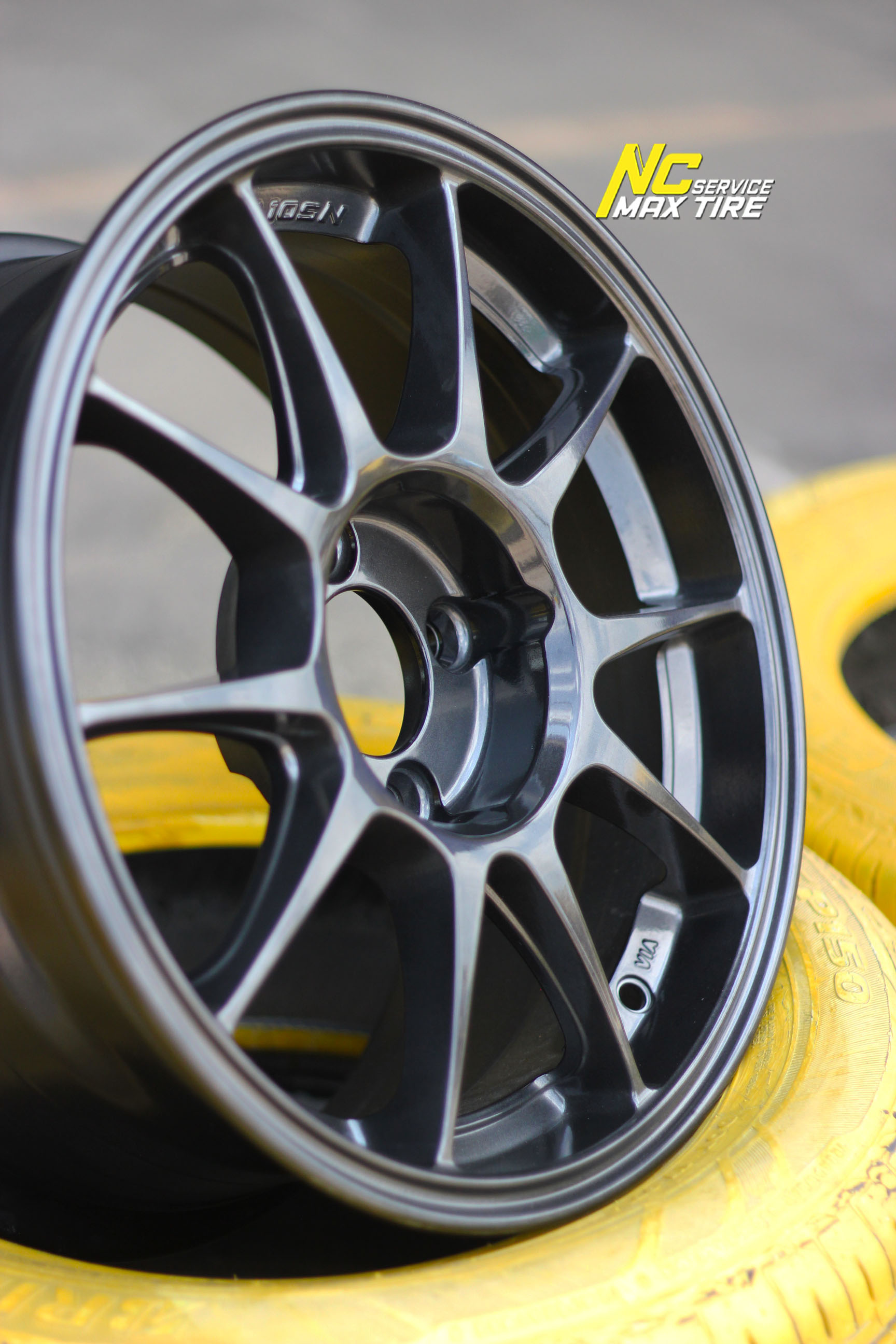 ล้อแม็กขอบ15 / WedsSport / TC105N / 15x7.0 4H100 ET35 / ล้อแม็กสีเทากัล