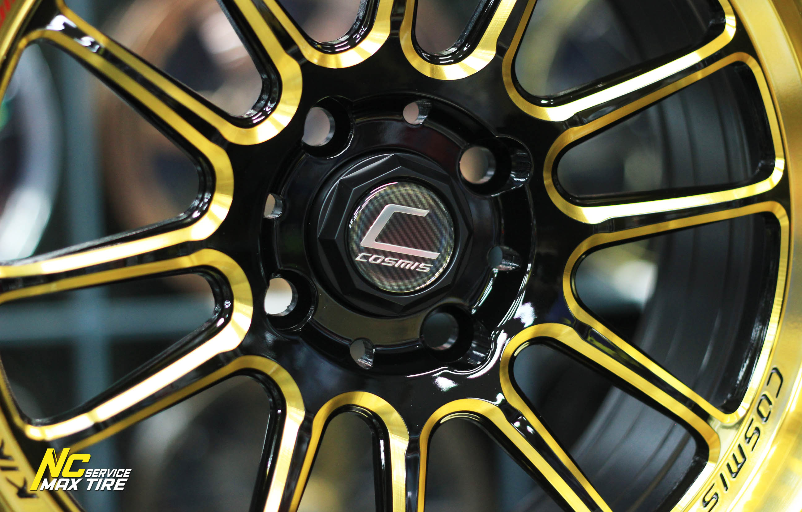 ล้อแม็กขอบ15 / Cosmis XT-206R / Custom Color / ทองสะท้อนแสง / 15x8.0 4H100 ET30