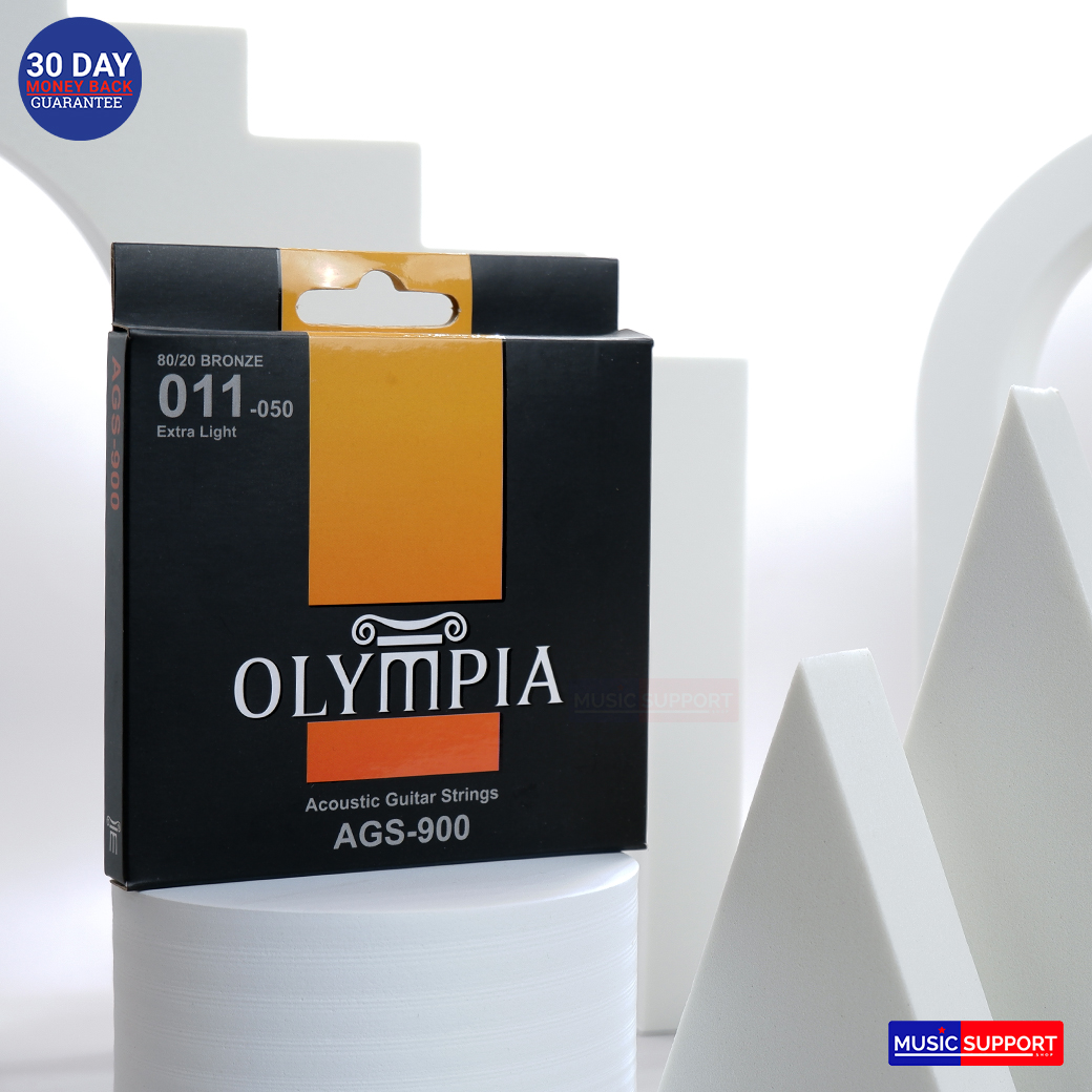 สายกีตาร์โปร่ง OLYMPIA AGS-900 เบอร์ 11-50 80/20 Bronze