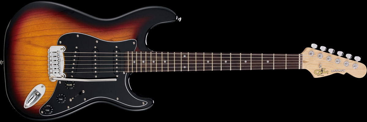 กีตาร์ไฟฟ้า G&L TRIB.-LEGACY-3TS-MP