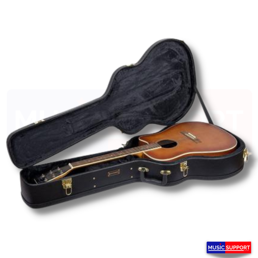 กล่องกีตาร์โปร่ง Crossrock CRW-500D Dreadnought Guitar Case