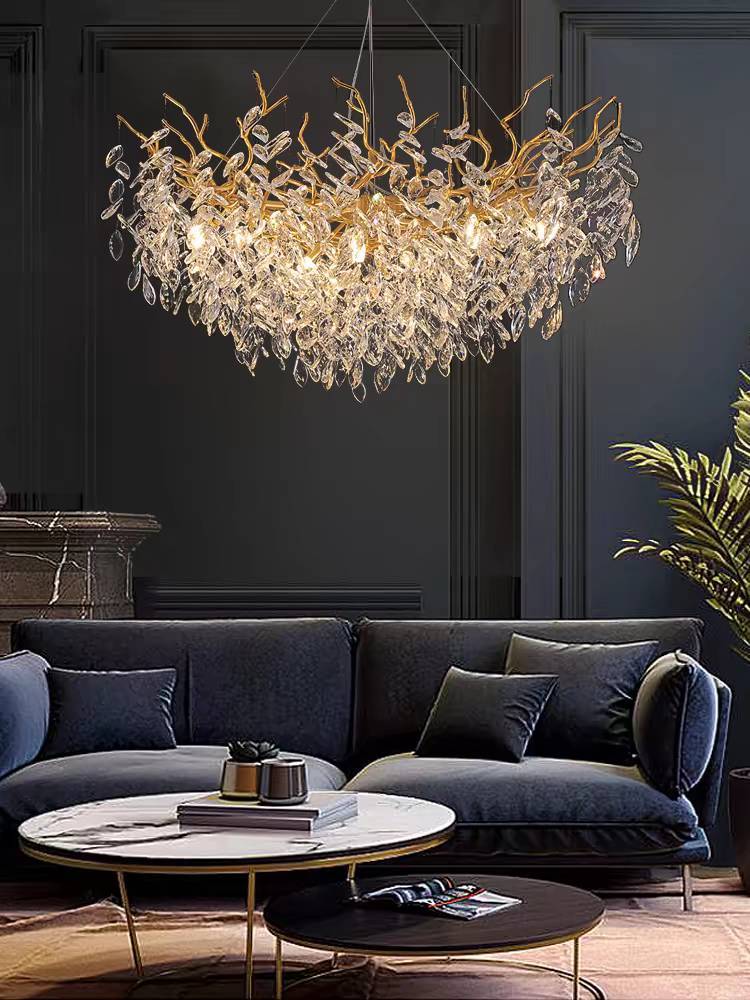 CT207A233 SOTMIA chandelier โคมระย้า โคมโต๊ะทานอาหาร แชนเดอเรีย Lamp ไฟยาว สไตล์ฝรั่งเศส