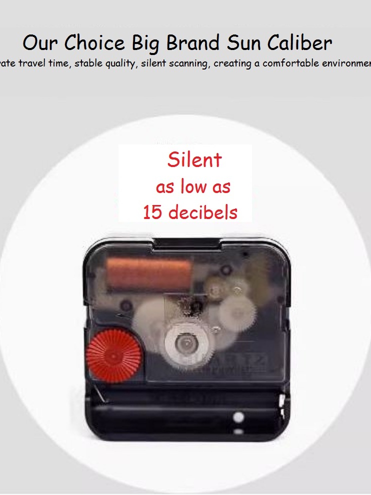 CT222C061 INTERY นาฬิกากวาง Wall Clock Art นาฬิกาติดผนัง ไฟติดผนัง