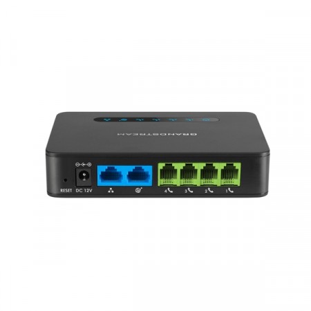 Grandstream HT814 Handy Tone Analog Telephone Adapter (ATA), 4 SIP Account, 4FXS, 1 WAN & 1 LAN 10/100/1000Mbps