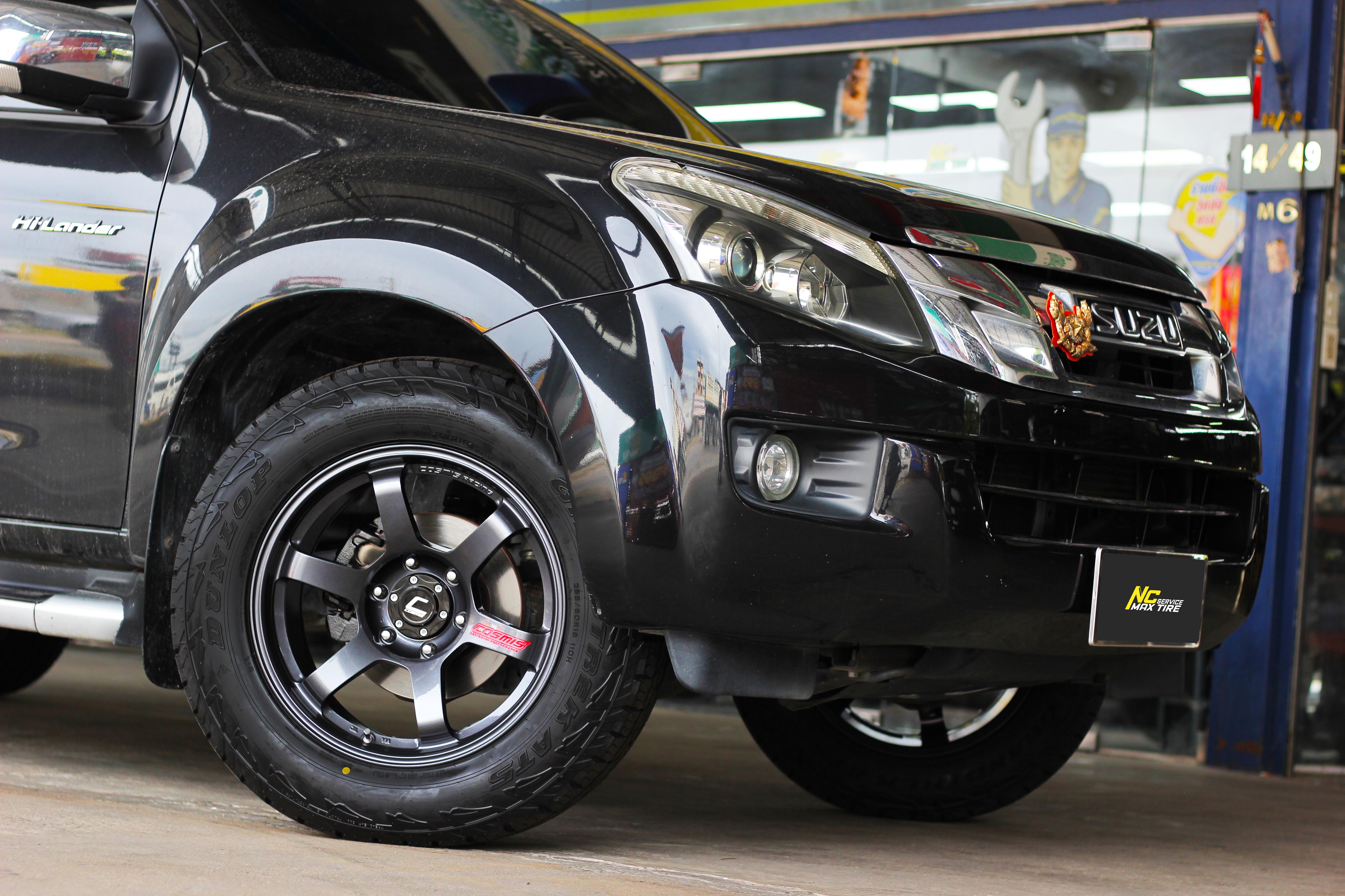 ISUZU DMAX / ล้อแม็กขอบ18 / ล้อแม็กสำหรับรถกระบะ / Cosmis / RG-06SR / ล้อแม็กสีเทากัล / 18x9.0 6H139.7 ET0 / ล้อแม็กสวยๆ / NCล้อแม็ก / ล้อแม็กSUV / ล้อแม็กPPV / NC