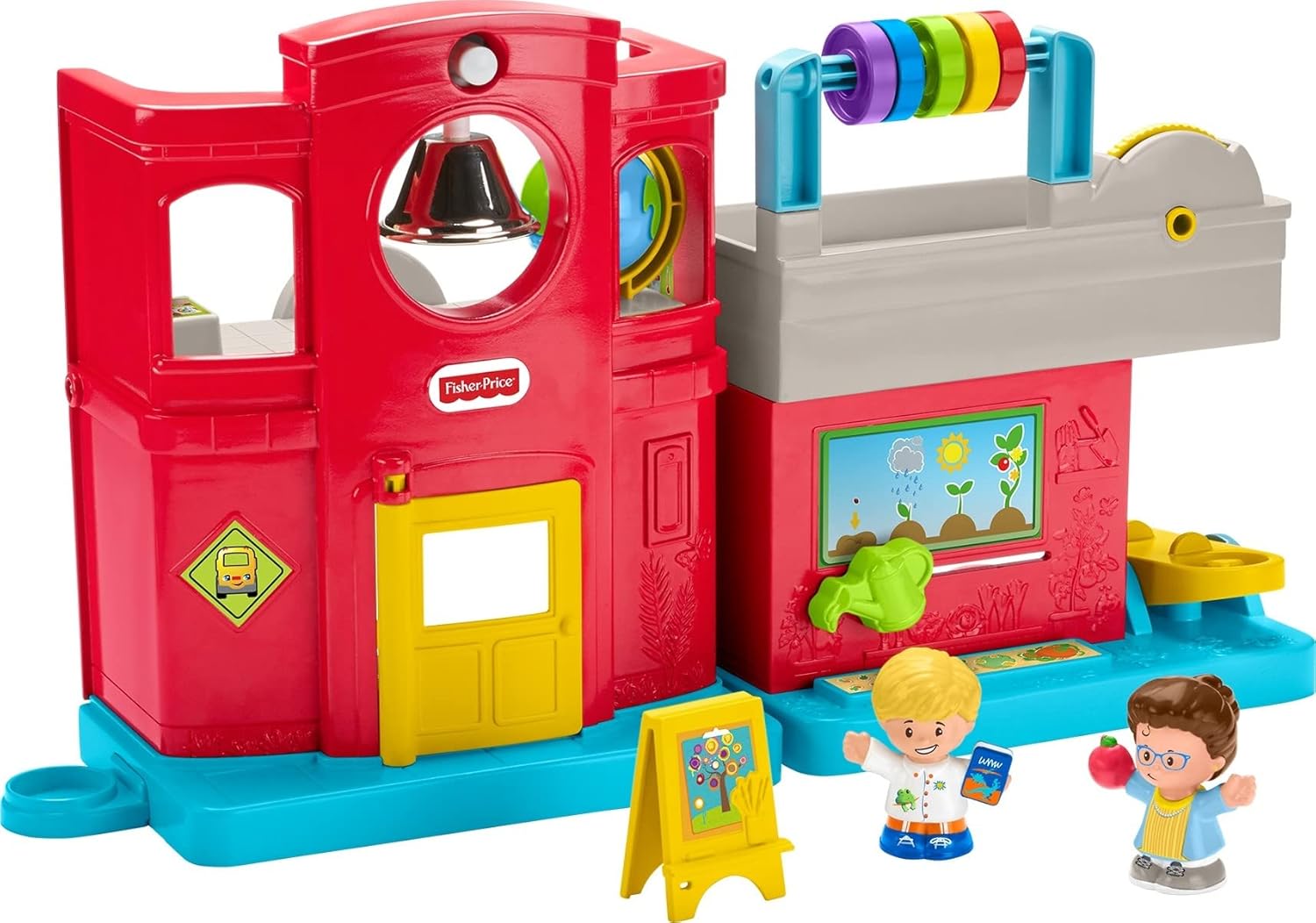 Fisher-Price Little People Friendly School Interactive Playset ของเล่นเสริมพัฒนาการ