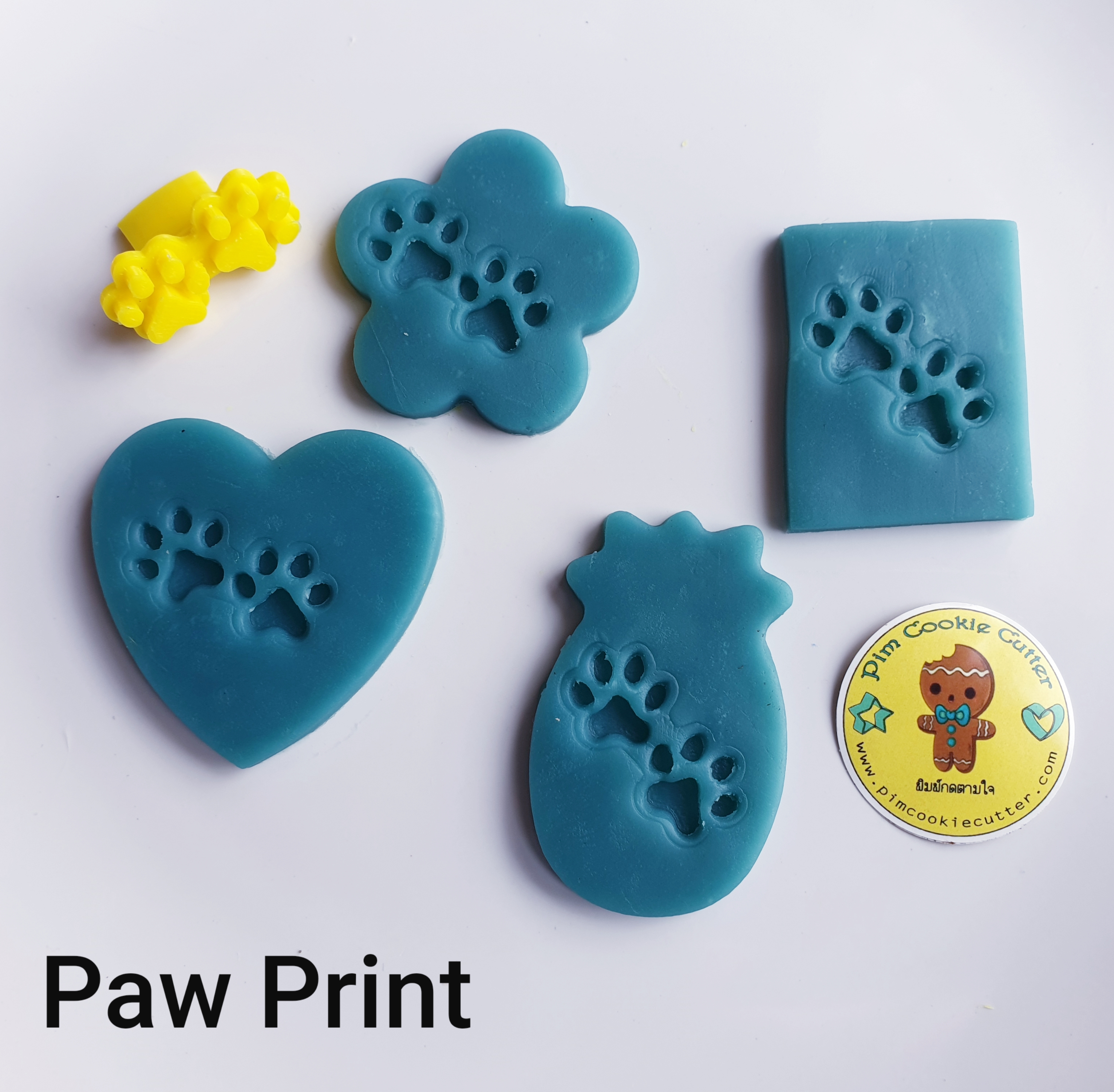 ตัวกดลายรอยเท้าแมว Paw Print