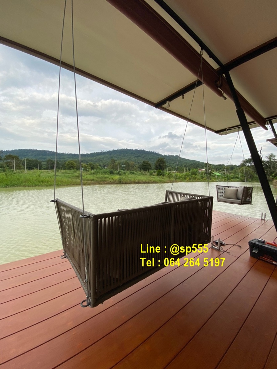 งานชิงช้าหวายเทียม sw005 (คุณจันทนา)