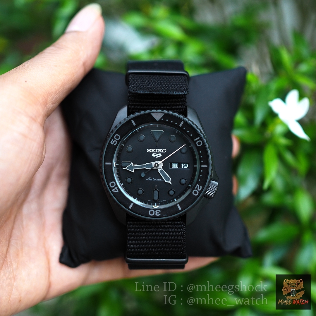 SEIKO Sport Automatic New Logo Super Black OUT JDM JAPAN SET SBSA025 very rare item discontinued