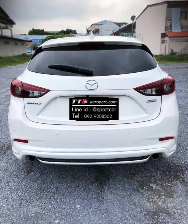 ชุดแต่งMazda3 2018 2017 ทรง OEM สเกิร์ตแต่งMazda3 Skyactiv ชุดแต่งรอบคัน มาสด้า3 แต่งสวย
